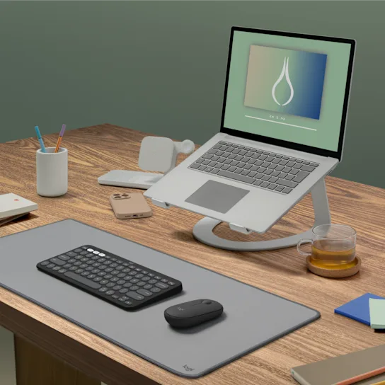 Mouse Logitech Pebble 2 M350S Wireless/Bluetooth Black | Graphite - Imagen 10