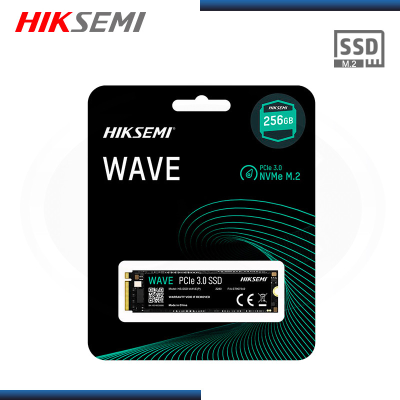SSD Hiksemi 256GB PCIe 3.0 NVMe M.2 2280MB/W | WAVE